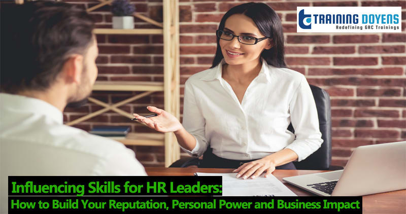 Live Webinar on Influencing Skills for HR Leaders: How to Build Your Reputation, Personal Power and Business Impact
